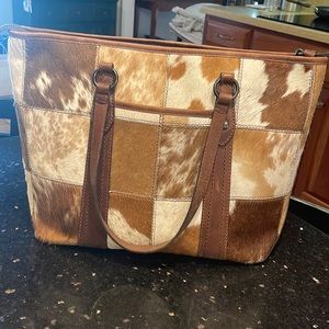 Frye Cowhide Tote